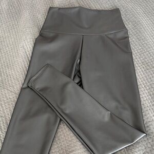 High-Waisted Black Leggings